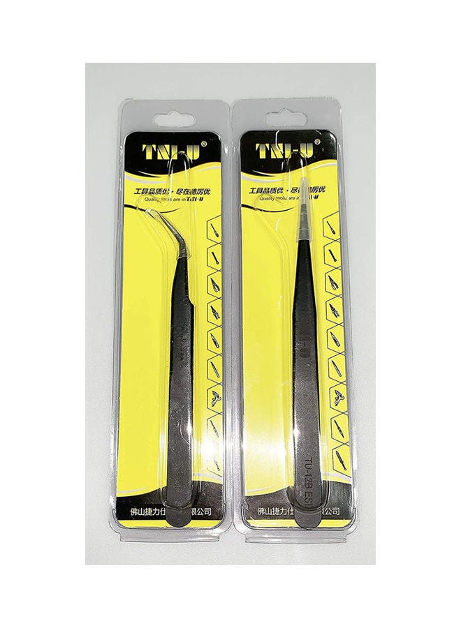 Generic - Tweezers  Anti-Magnetic Black - Image 1