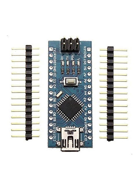 Nano 3.0 Atmega328 With Usb Driver Micro Controller Blue 10.8 x 5.8 x 2.9cm