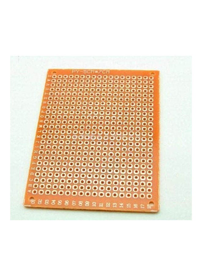 فيرا - لوحة عالمية للنمذجة الأولية شاملة للوحة PCB FR4 يمكنك تركيبها بنفسك بني 5 x 7سم - Image 1