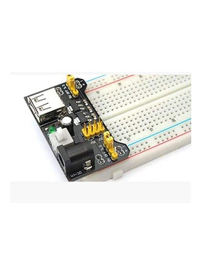 Mb102 Breadboard Power Supply Module 3.3V 5V For Arduino Solderless Breadboard Multicolour