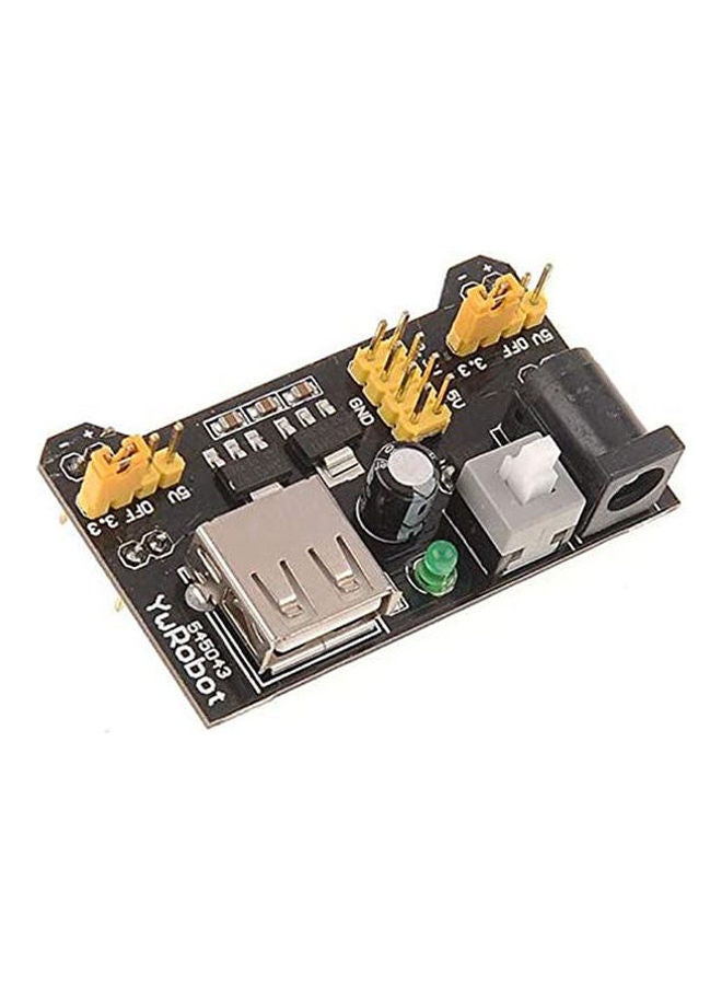 Mb102 Breadboard Power Supply Module 3.3V 5V For Arduino Solderless Breadboard Multicolour