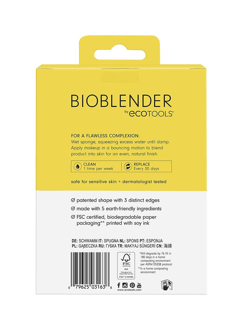 Eco Tools BioBlender Biodegrabable Makeup Sponge Duo Purple  - Image 4