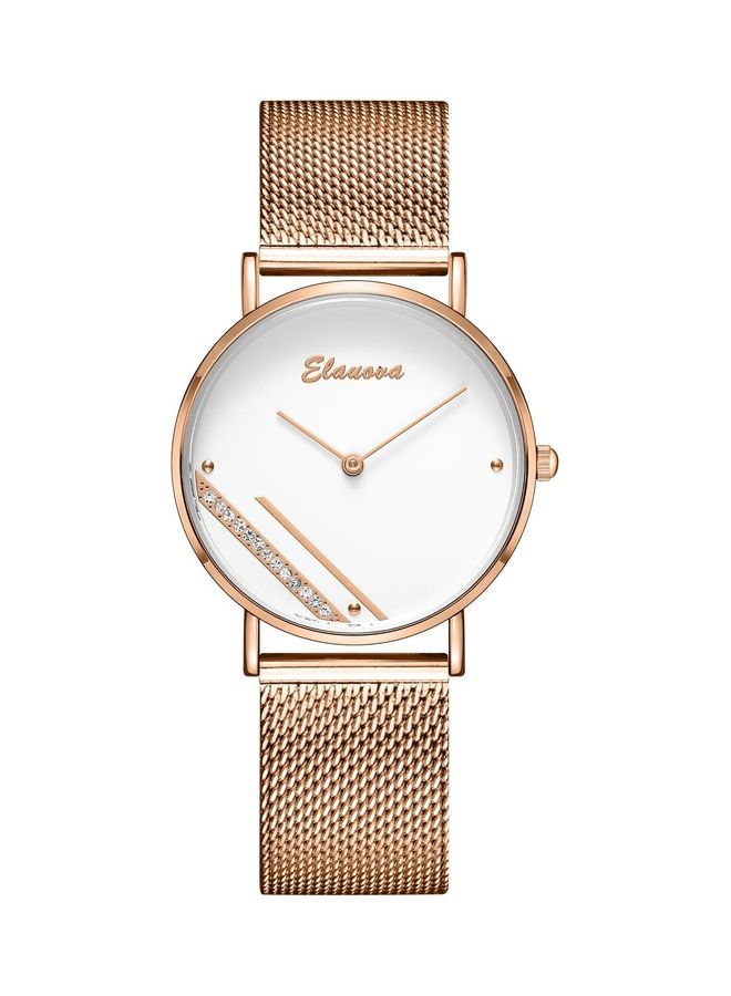 Elanova Women's Stylish Casual Wrist Watch - Image 2