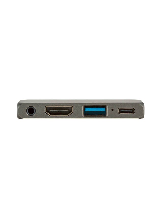 Digitplus 6 In 1 Multi Function Docking Station Grey - Image 2