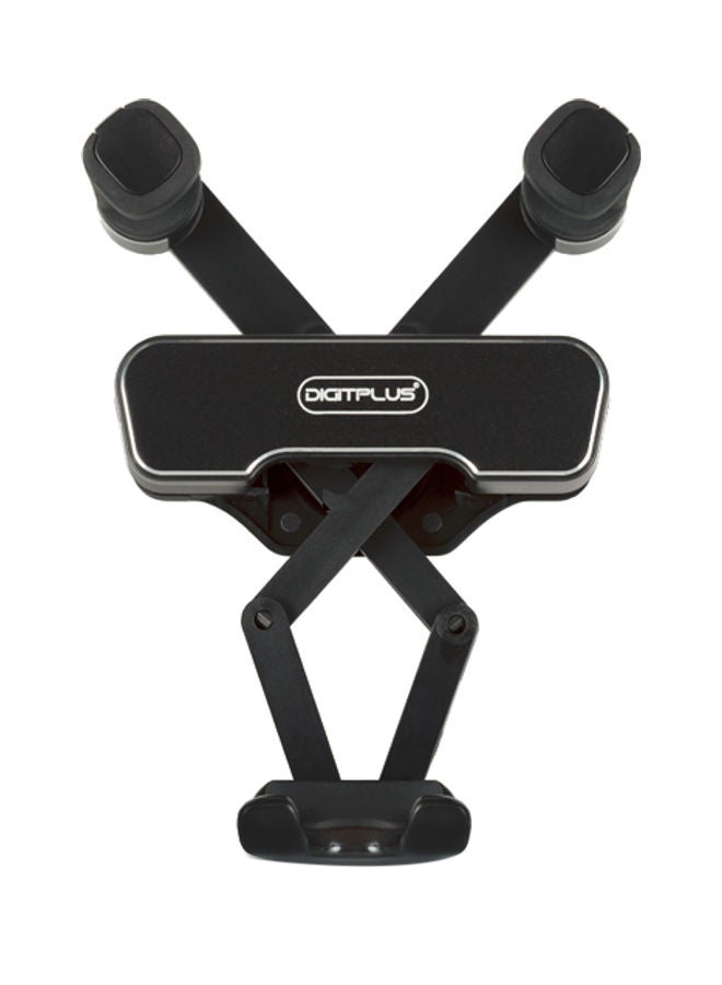 Digitplus - Car phone hoder long arm 2 in 1 gravity Black - Image 1