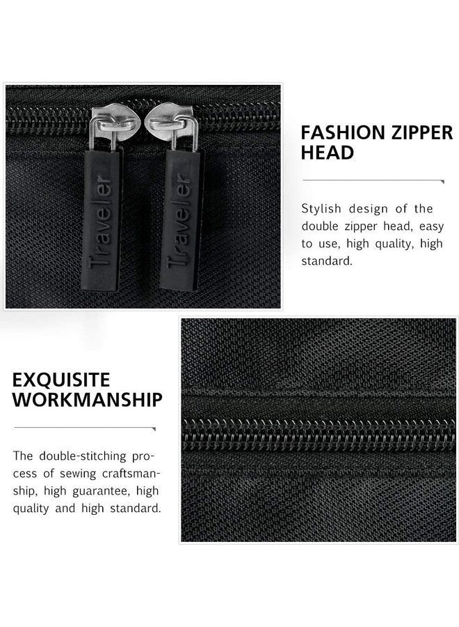 ZENHOME - Waterproof Folding Travel Duffel Bag Navy Blue - Image 1