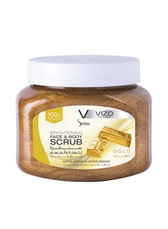 VIZO Sensia Face And Body Scrub Gold 500ml 