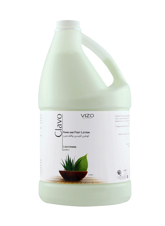 VIZO Clavo Hand And Foot Lotion Brightening Aloevera 3.5Liters 