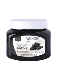 VIZO Sensia Face And Body Charcoal Scrub 500ml 