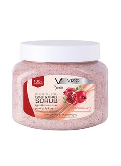 VIZO Sensia Face And Body Pomegranate Scrub 500ml 