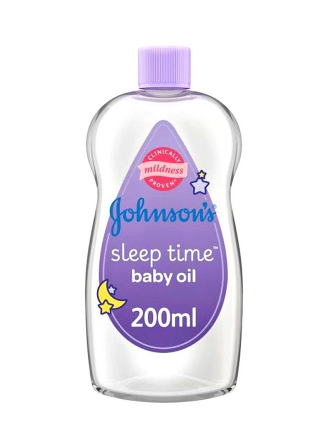 Johnson's Sleep Time Baby Oil 200 ml - Image 1