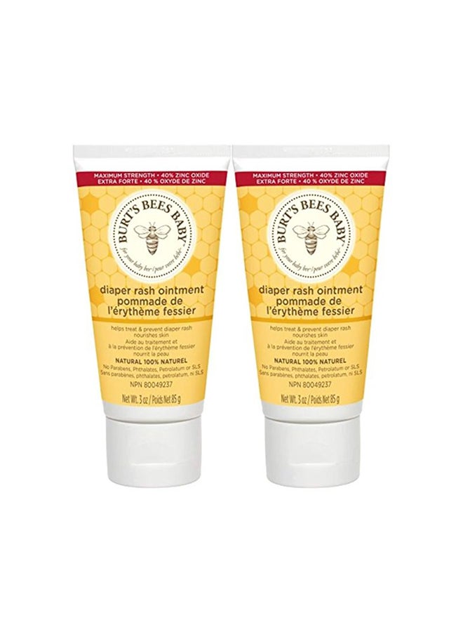 Burt's Bees Baby - Pack Of 2 Diaper Rash Ointment - Image 1