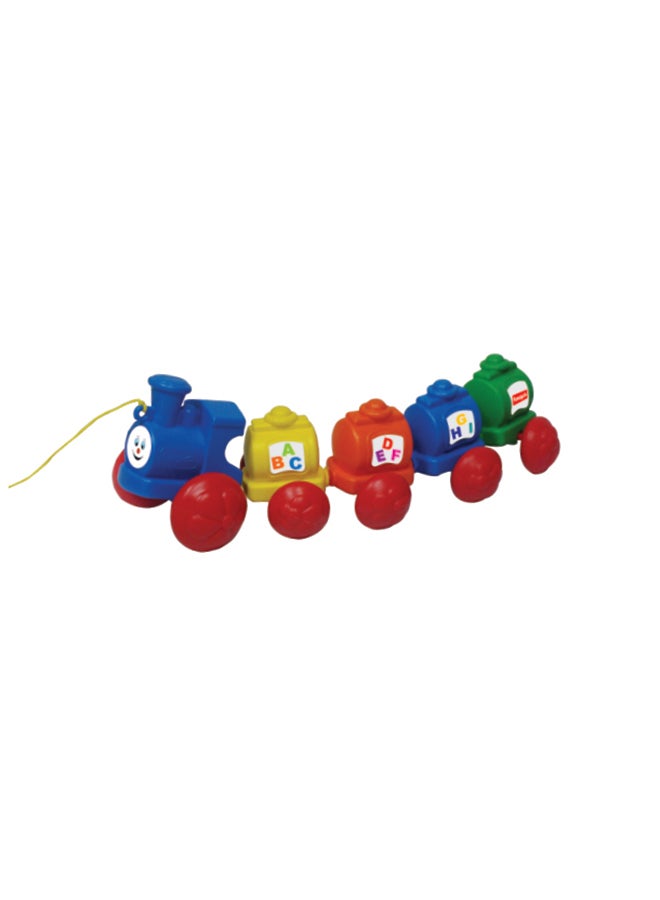 Funskool - Giggles - Wobbles The Train Pull And Play Toys  For Kids 36.2x11.5x11.5cm - Image 1