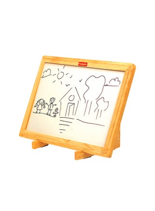 2-In-1 Double Sided Learn & Write Board - Dry-Erase Board And Magnetic Board For Kids 41x4x25.5cm - v1632057282/N50371153A_1