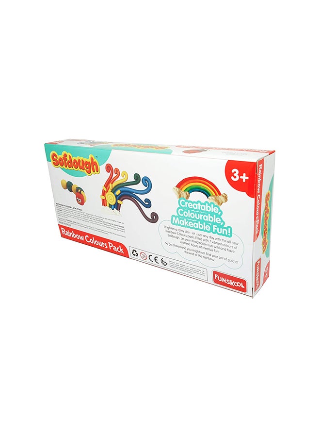 فنسكول Sofdough Colours Clay Pack For Kids 31x14.5x5.2cm  - Image 3