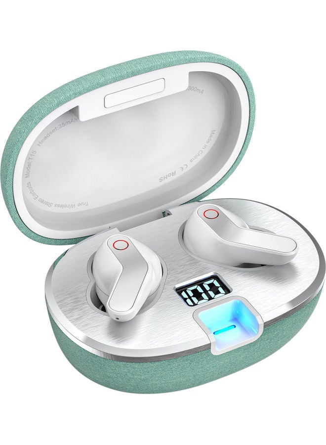 Bluetooth 5.0 True Headset Green - Image 1