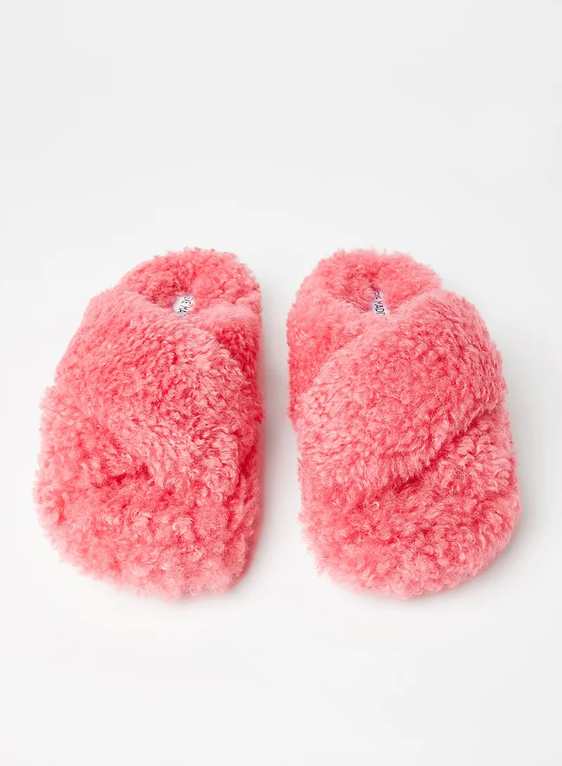 STEVE MADDEN Pillow Cross Strap Bedroom Slippers