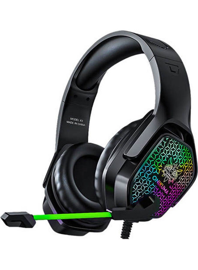 onikuma x3 Gaming Headphone - Wired  - Image 1