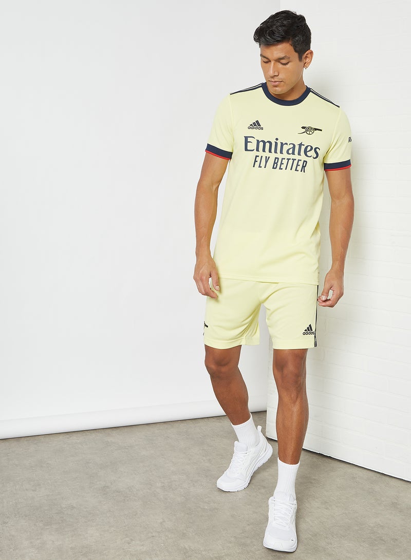 Adidas - Arsenal 21/22 Away Football Jersey Yellow - Image 1