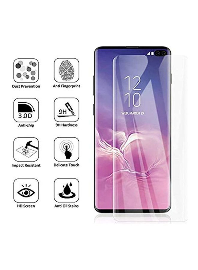 ICS Curved Screen Protector For Samsung Galaxy S10 5G Clear - Image 2