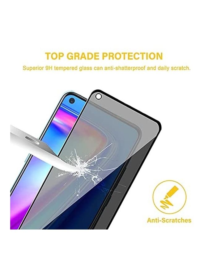 ICS Screen Protector For Oppo A54 Black - Image 2