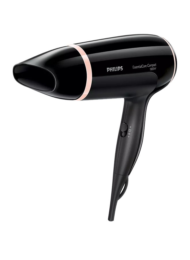 Philips Essential Care Hair Dryer With Cool Shot Diffuser Black  - Image 1