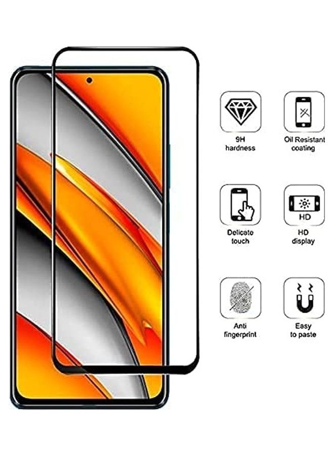 ICS 3D Curved Screen Protector For Xiaomi Poco F3 Black - Image 2