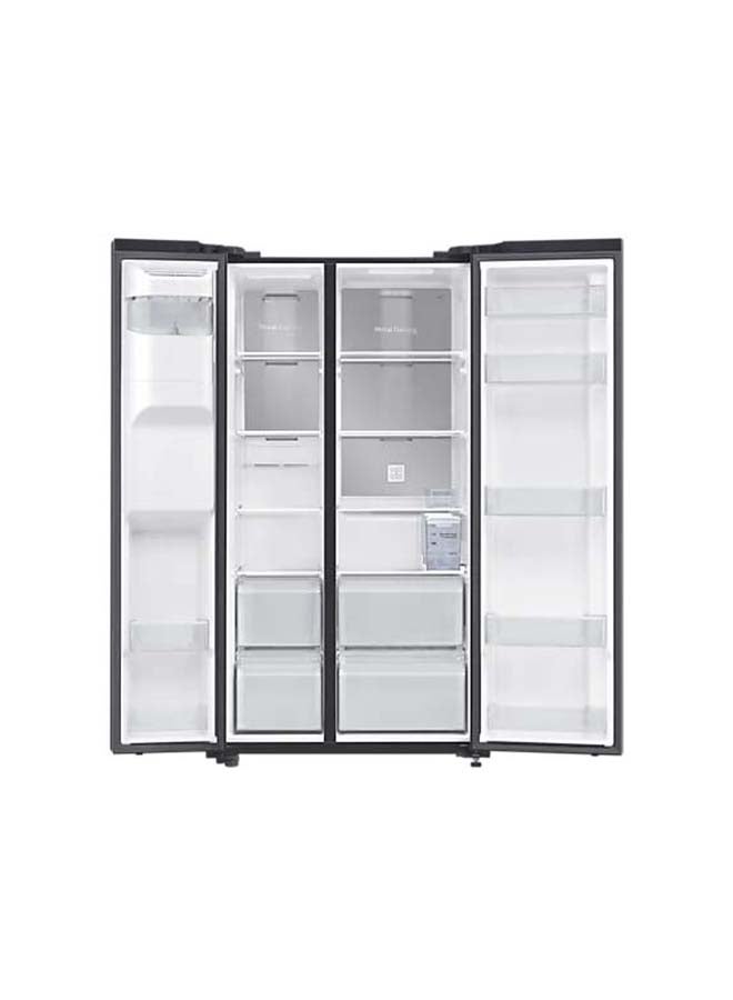 Samsung - Side By Side Refrigerator With Space RS64R5331B4 Black - Image 1