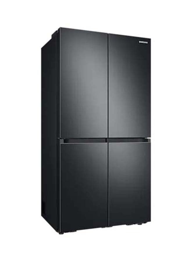 سامسونج ثلاجة بتصميم أبواب فرنسية مع نظام تبريد ثلاثي دقيق (تريبل بلس) 374 kW RF65A90TEB1 أسود - Image 2