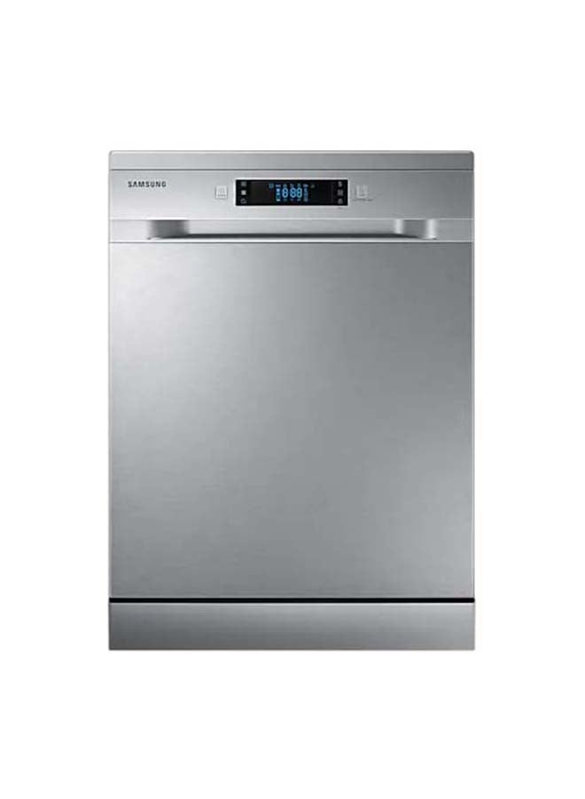 Samsung - Freestanding Full Size Dishwasher With 14 Place Settings DW60M6050FS Silver - Image 1