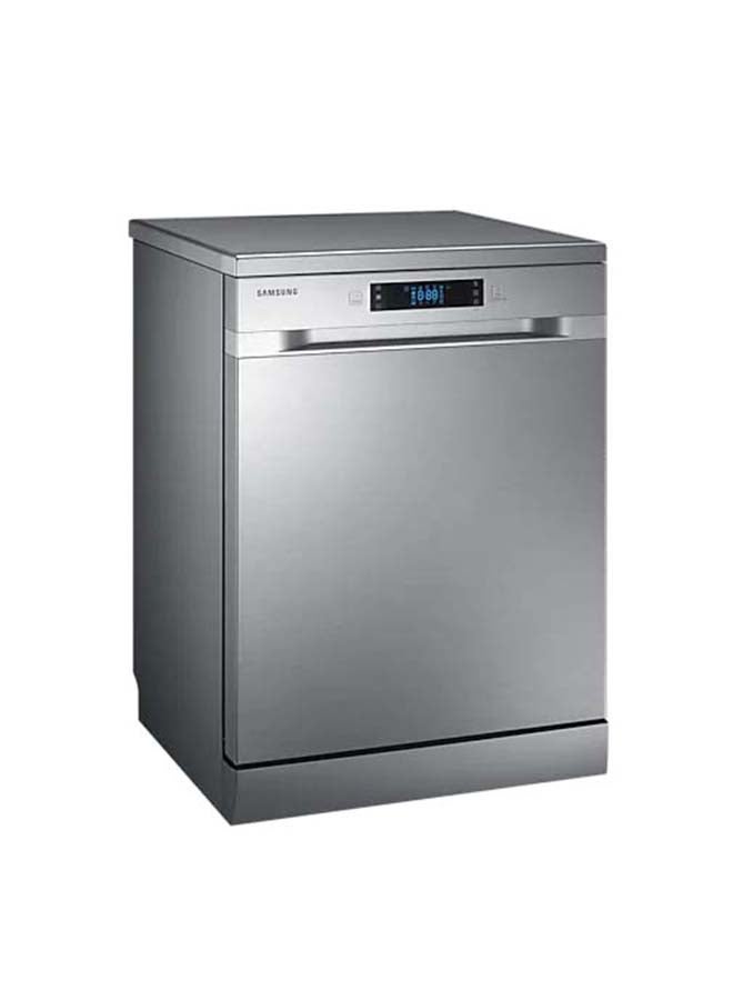 Samsung - Freestanding Full Size Dishwasher With 14 Place Settings DW60M6050FS Silver - Image 1