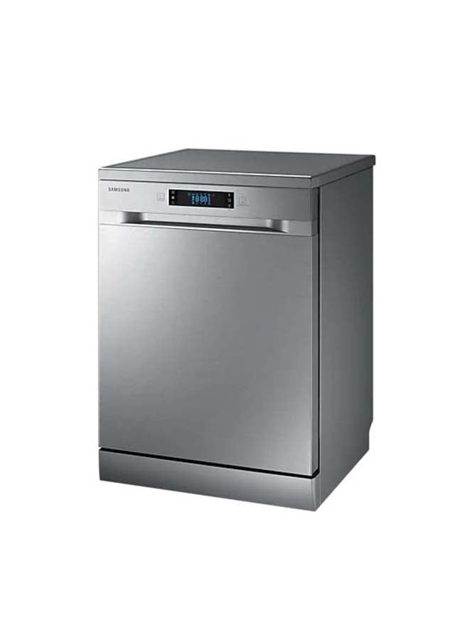Samsung - Freestanding Full Size Dishwasher With 14 Place Settings DW60M6050FS Silver - Image 1