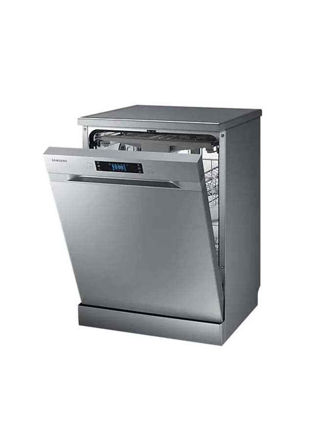 Samsung - Freestanding Full Size Dishwasher With 14 Place Settings DW60M6050FS Silver - Image 1