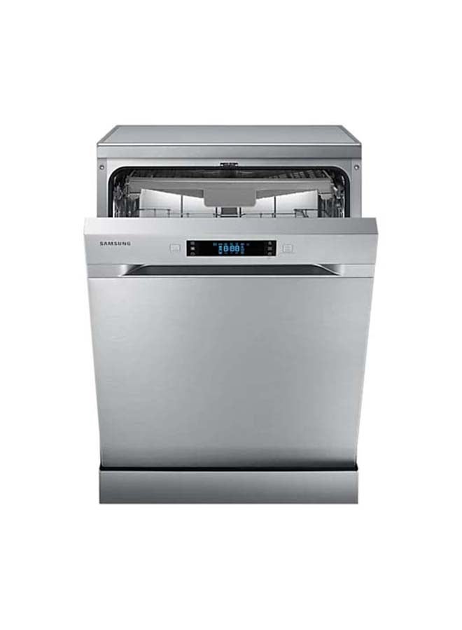 Samsung - Freestanding Full Size Dishwasher With 14 Place Settings DW60M6050FS Silver - Image 1