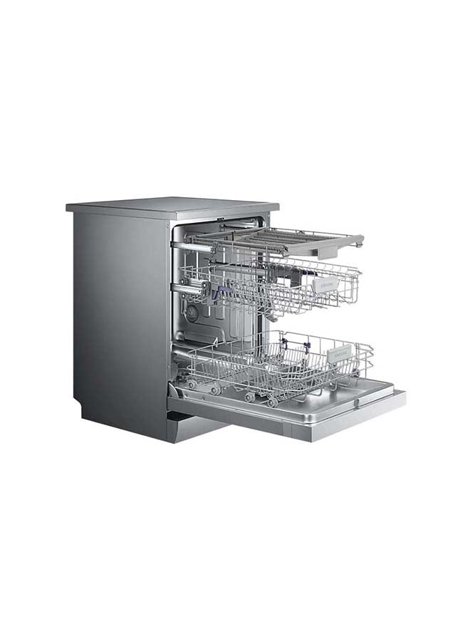 Samsung - Freestanding Full Size Dishwasher With 14 Place Settings DW60M6050FS Silver - Image 1