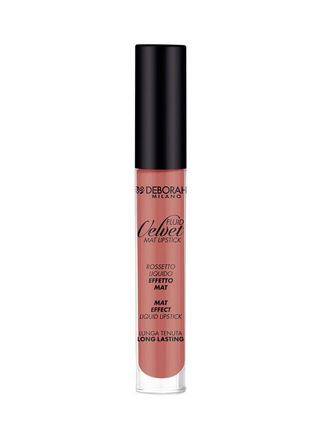 DEBORAH MILANO Fluid Velvet Mat Lipstick Pink  - Image 1