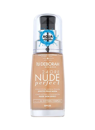DEBORAH MILANO 24ORE Nude Perfect Foundation 03 Sand