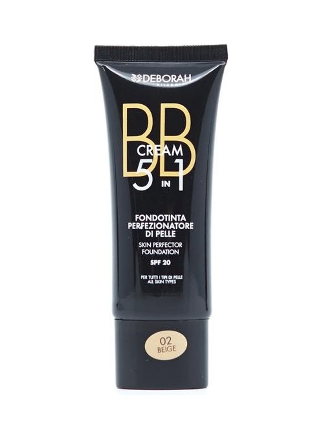 DEBORAH MILANO - 5 in 1 BB Cream 02 Beige - Image 1