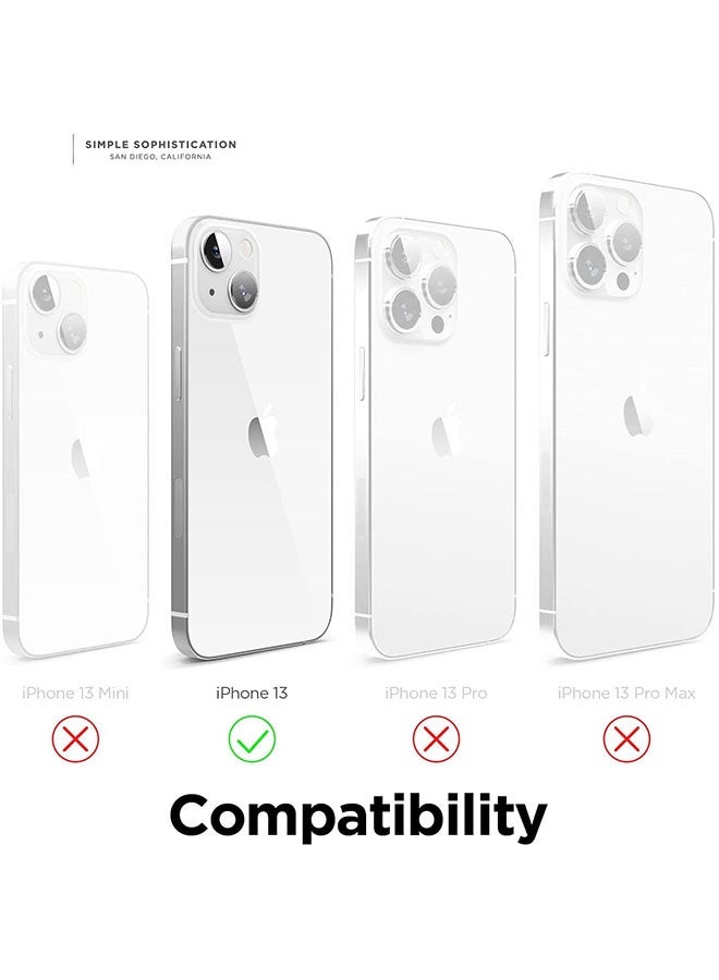 Rock Pow - Liquid Silicone Case For Apple iPhone 13 Black - Image 1