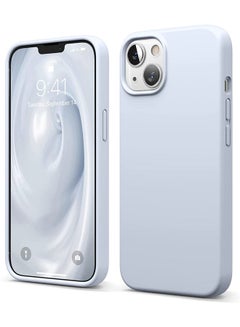 Liquid Silicone Case For Apple iPhone 13 Light Blue