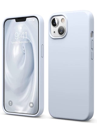 Liquid Silicone Case For Apple iPhone 13 Light Blue - v1632119461/N50948534A_1