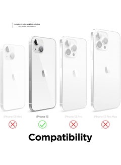 Rock Pow Liquid Silicone Case For Apple iPhone 13 Midnight Green  - Image 2