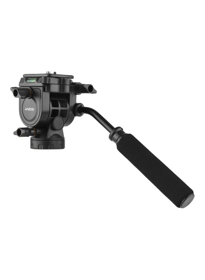 ANDOER Fluid Hydraulic Ball Head Monopod Black  - Image 1