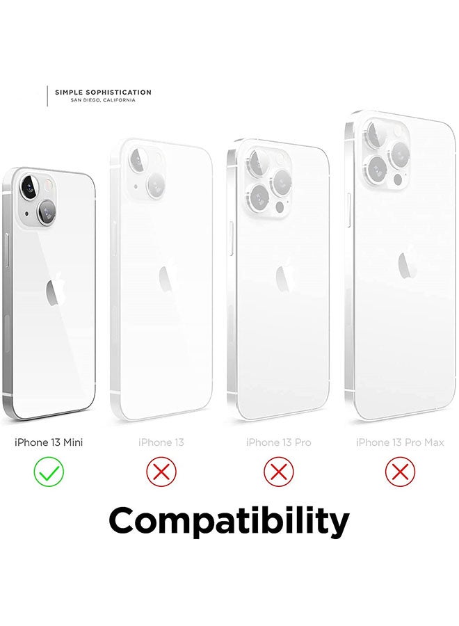 Rock Pow Liquid Silicone Case For iPhone 13 Mini 5.4 inch Jean Indigo - Image 2