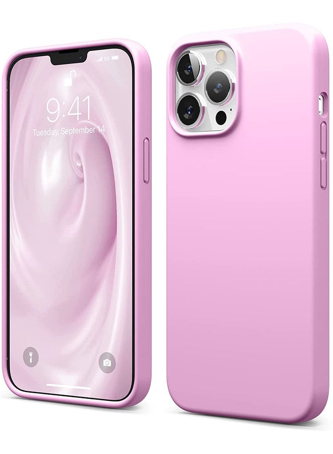 Rock Pow Liquid Silicone Case For Apple iPhone 13 Pro Hot Pink - Image 1