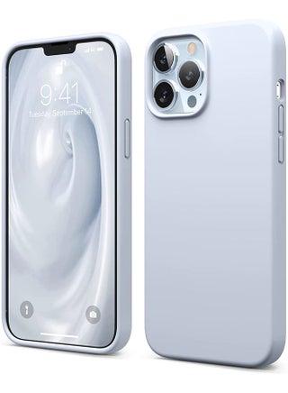Liquid Silicone Case For Apple iPhone 13 Pro Light Blue - v1632119489/N50948556A_1