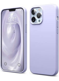 Liquid Silicone Case For Apple iPhone 13 Pro Purple