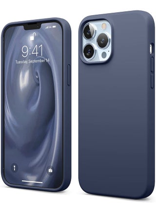 Liquid Silicone Case For Apple iPhone 13 Pro Max Jean Indigo - v1632119503/N50948566A_1