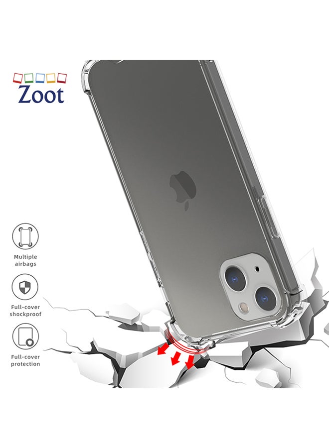 Zoot Protective Case Cover with Bumper for Apple iPhone 13 Clear - Image 2