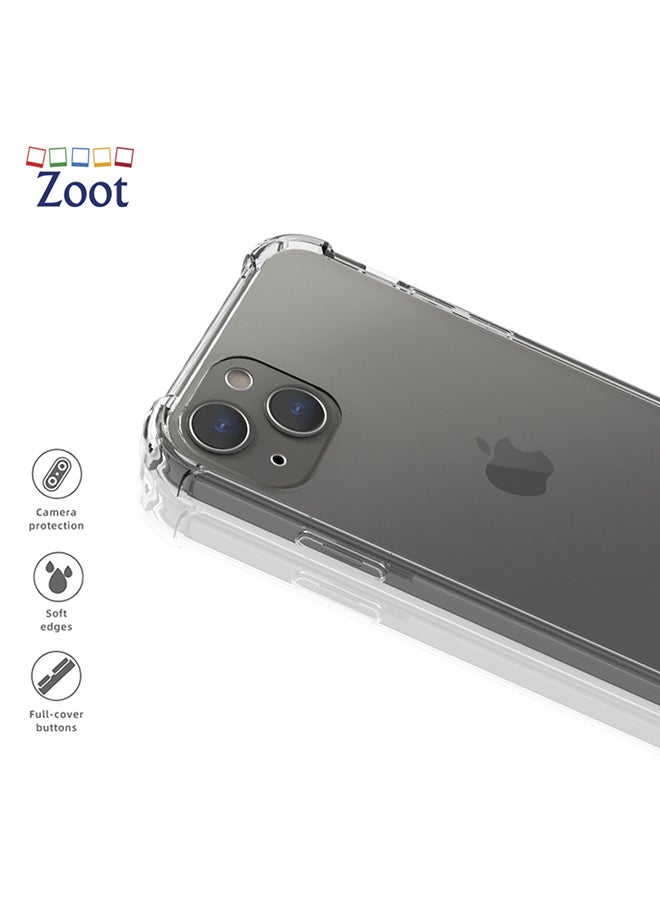 Zoot Protective Case Cover with Bumper for Apple iPhone 13 Clear - Image 3